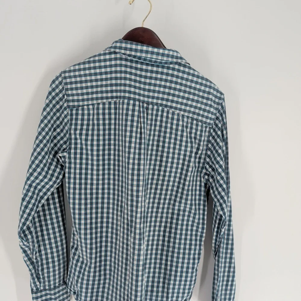 The North Face Plaid Long Sleeve Outdoor Comfy Button Up Shirt Multicolor Size S